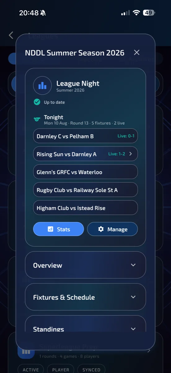ProDart360 league updates